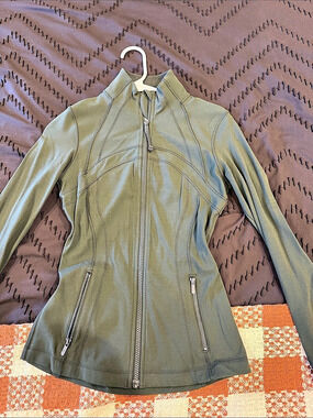 Lululemon Define Jacket Olive Green Jacket